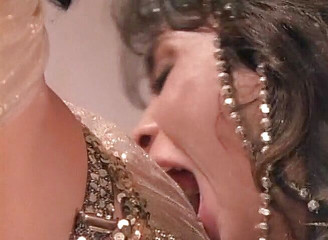 Two gorgeous milfs are getting fucked in their butt holes