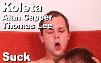 Koleta & Alan Capper & Thomas Lee suck fuck anal bisexual facial