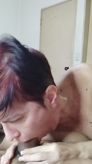 Amazing blowjob of my wife