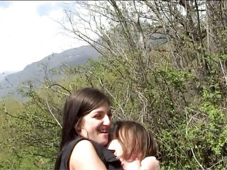 She was brought in the countryside for a good fuck