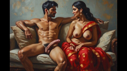 Sex with My Stepmom and Her Stepaunty Hot Threesome Hardcore Fucking HD Video