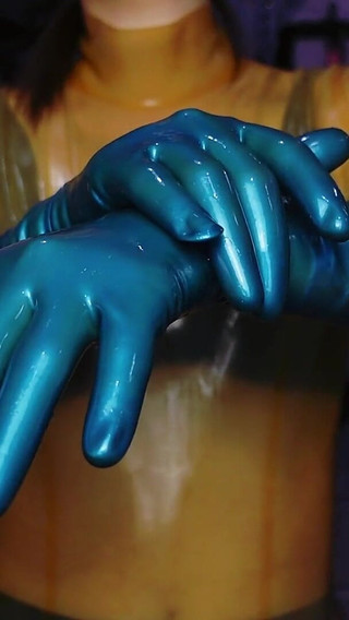 Latex Gloves Fetish and Asmr