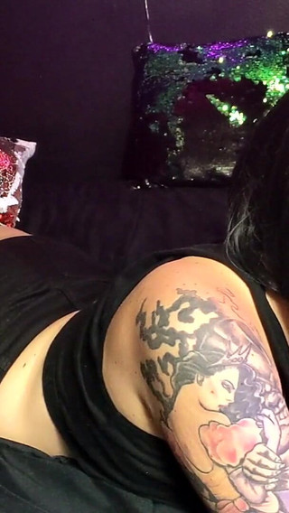 Satanic Rocker Chick