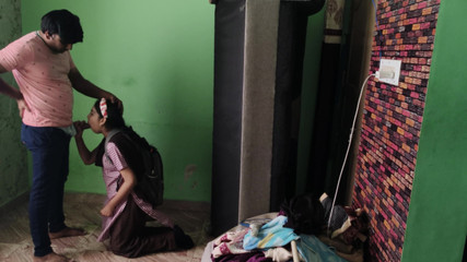 Hot Indian College Uniform