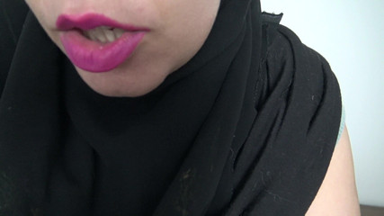 Arab Brunette with Big Tits and Hairy Pussy