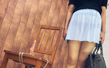 What if There Was a Dildo Vibrator Attached to the Interview Chair?