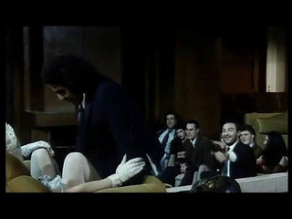 Wild vintage orgy with few hot MILFs