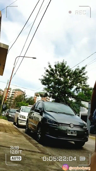 Public Anal Masturbation in the Public Road Showing the Vagina in the Street Risking Caught