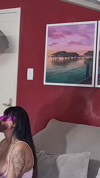 My Cuckold Peeking Out the Window