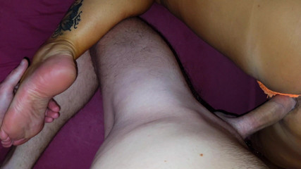 Stepmom Fuck with the Ending on the Soles