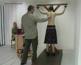 Pandora1 Spanking Machine - Bare Back Whipping