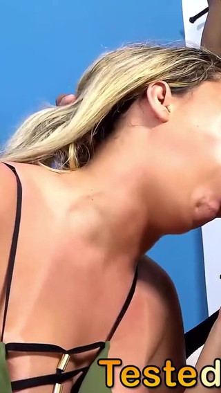 The Blonde and the Sexy Shop Salesman