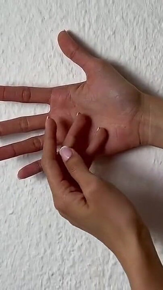 Hand Fetish - Cute Asian Loses Hand Virginity with 1st Hand Play