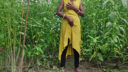 A Young Boy From the Village Fucked My Pussy in the Forest