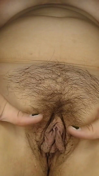 Hairy Pussy Big Fat Hanging Pussy Lips