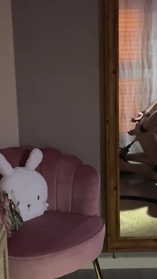 French Pegging - Femdom: Whipping, Fucking Machine, and Blowjob Under Control