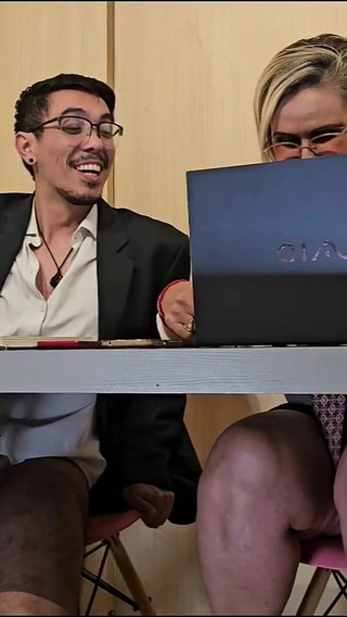 The Smell of Ass Is in the Air, Sex in the Office From Under the Desk