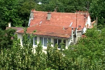 French Redhead Whore Fucked on the Rooftop