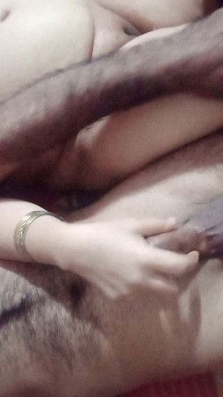Bhabhi's pussy masturbation