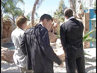 Glamorous blonde has three dicks to satisfy her