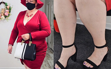 Caught stranger jerking off In dentist waiting area & made him shoot his cum on my panties