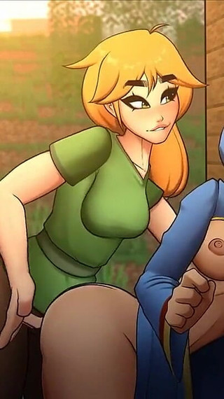 Minecraft Hentai Horny Craft - Part 26 - Lesbian Fun!! by Loveskysan69