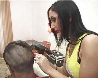 French MILF with Dark Hair Gets Banged by Two Friends