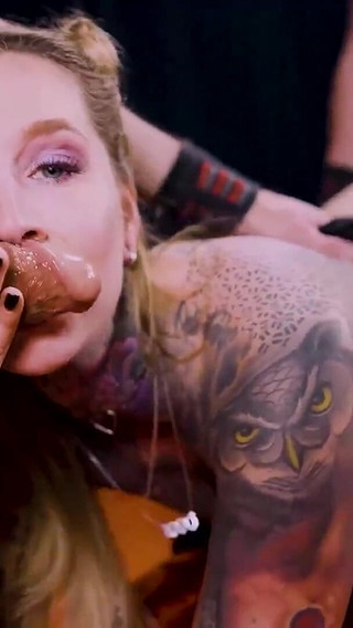 Ggg John Thompson - Tattooed Woman with a Perfect Body at Ggg for the First Time