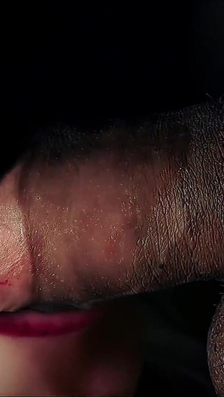 Intimate Close-up: Lips Locked in Ecstasy