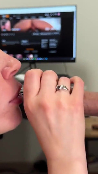 Amateur Blowjob with Creampie on Face, Teen 18+ (4)