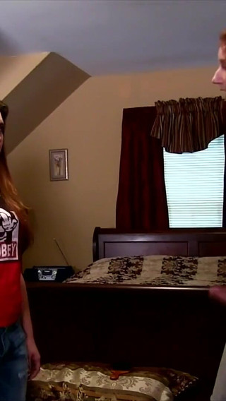 Adriana Spanked by Her Young Stepmom