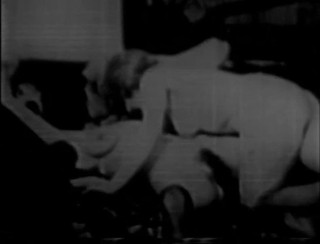 Very old vintage threesome fuck movie