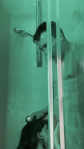 Romantic Long Kiss and Sex When We Take a Shower