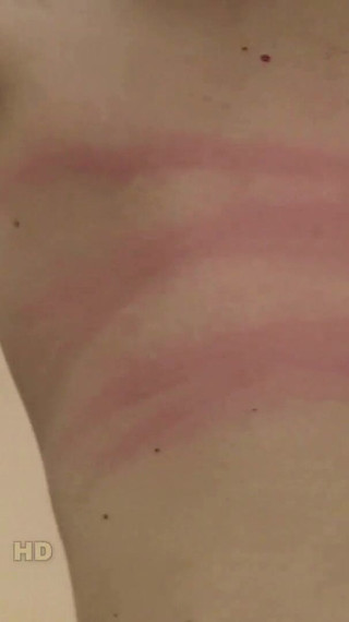 Yasmeena gets gym bare back whip punishment