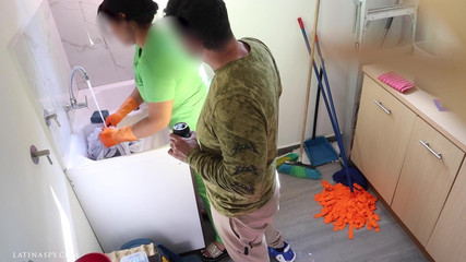 Huge Jugs Does My Cleaning Part 1