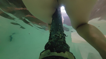 Risky Masturbation in the Swimming Pool