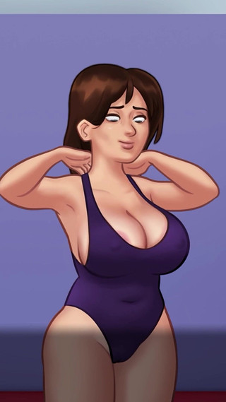 Summertime Saga V21.0.0 - Busty Stepmom Lets 18yo Stepson Fuck Her Tits and Gets a Facial. His Stepsister Caught Them Fucking