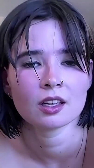 Super Hairy Girl Drools Cum in Armpit