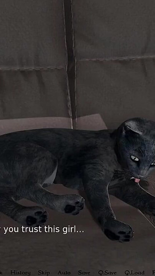 Goth Redhead and Demon Blowjob- Bound by Lust #4- Gameplay