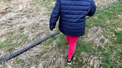 Naked Pussy Slapping at Veranda