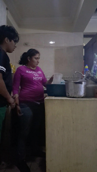 Employee Fucking and Sucking When She Washes Dirty Dishes