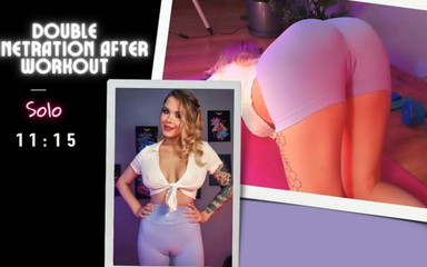 Double Penetration After Workout, Marlene Moore