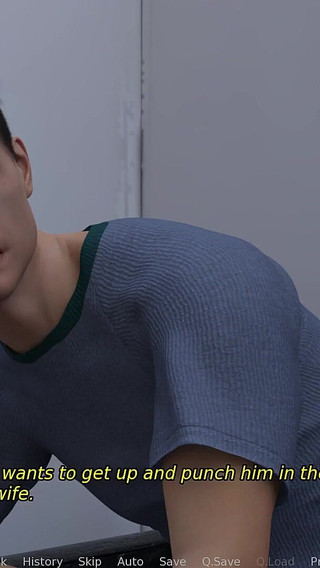 New Neighborhood #5 the Stranger Watched Violet's Nude Body While She Was Changing