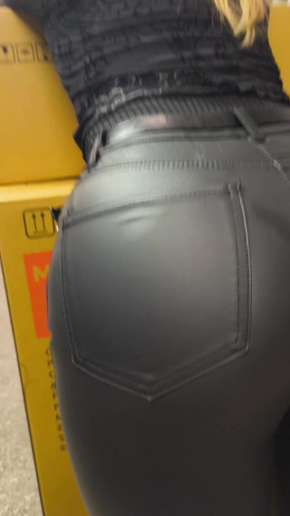 Beautiful Leather Ass
