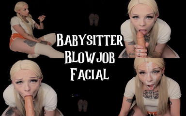 Babysitter Blowjob Facial