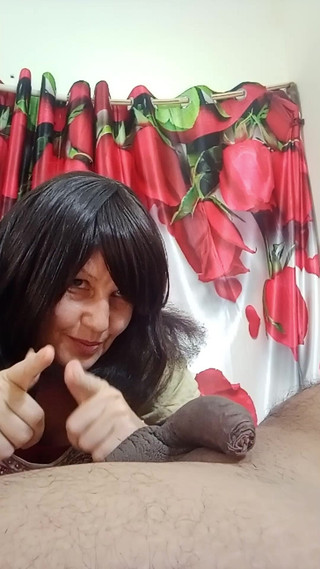 Amateur MILF Gets a Big Black Ass and Dick