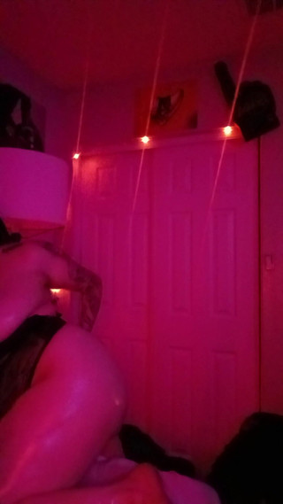 Baby Oil All Over My Curvy Tatted Body