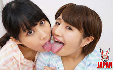 Lesbian Kisses, Cutie Lovely Konoha Kasukabe & Kotomi Shinozaki