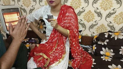 A Man Fucked a Desi Housewife Infront of Husband