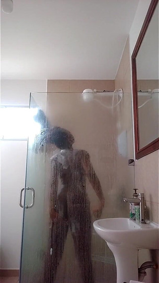 The Saying Is Do Not Drop the Soap but Ebony Goddess in the Shower Fucking Dropped the Dildo Toy - Mastermeat1
